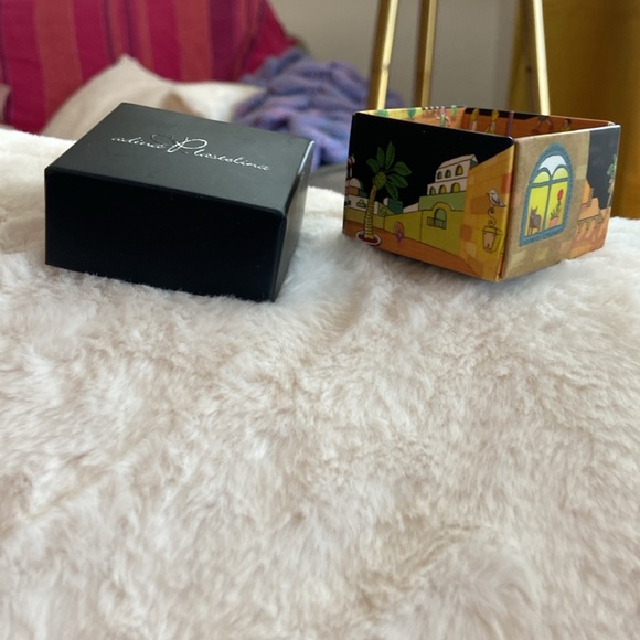 Gold Vermeil & rainbow hummingbird necklace Adina Plastelina - Picture 6 of 7